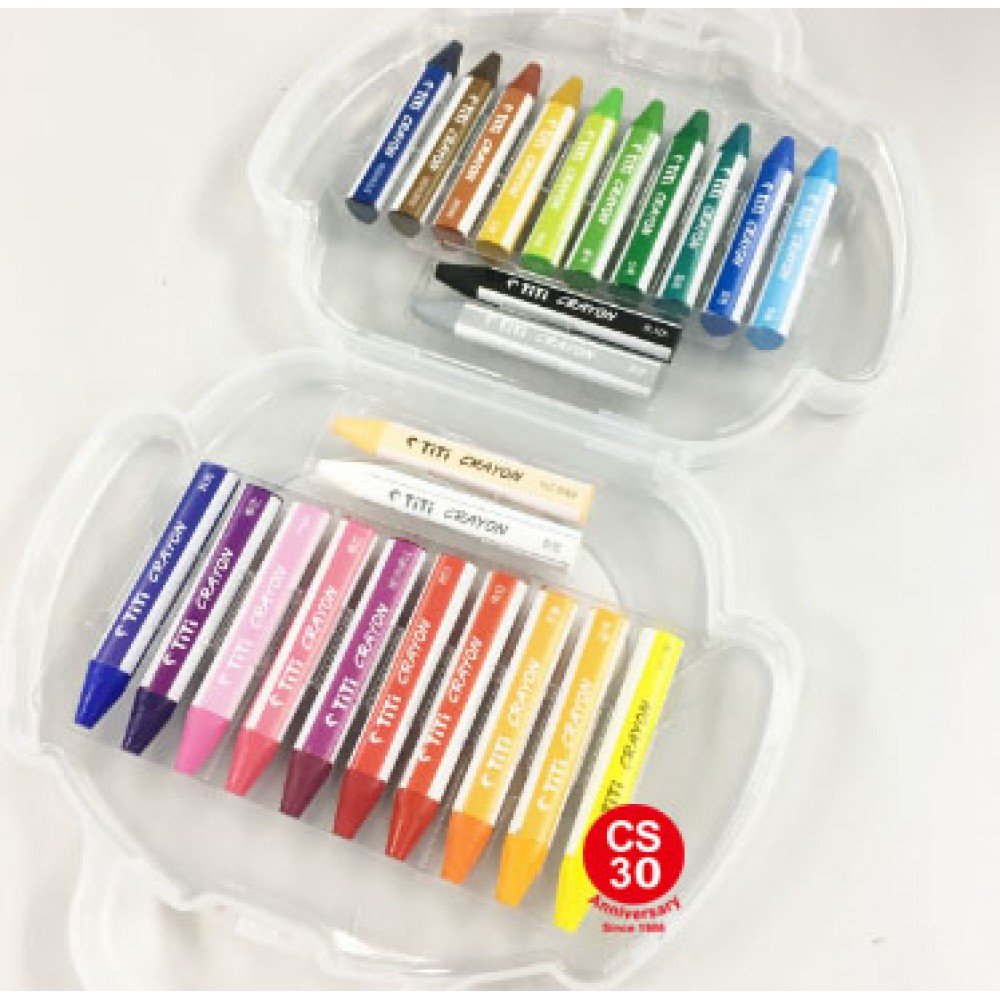 TITI triangle crayons 24 color BW24PP